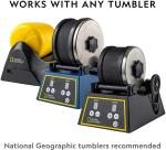 National Geographic Rock Tumbler Grit and Polish Set