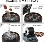 Blue Marble Rock Tumbling Media – GemFoam Reusable