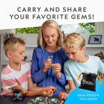 5 lb Rock Tumbler Refill Kit with Rough Gems