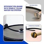 8" Hi-Tech Diamond Lapidary Rock Polisher & Grinder