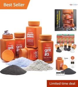 Rock Polishing Grit Set for Tumblers - 3.5 lbs