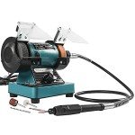 Mini Bench Grinder with Variable Speed for Polishing