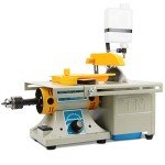 Mini Table Saw Gem Polisher with Flexible Shaft