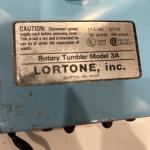 Lortone 3A Rotary Rock Tumbler with Barrel