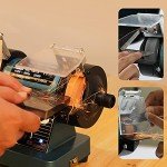 Mini Bench Grinder with Variable Speed for Polishing