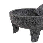 8” Lavastone Mortar & Pestle for Salsa & Guacamole