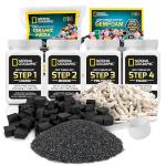 Blue Marble Rock Tumbler Supplies Kit with Grit
