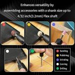 Mini Bench Grinder with Variable Speed for Polishing