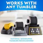 Blue Marble Rock Tumbler Supplies Kit with Grit