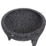 8” Lavastone Mortar & Pestle for Salsa & Guacamole
