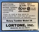 Lortone 3A Rotary Rock Tumbler – 34 Watts