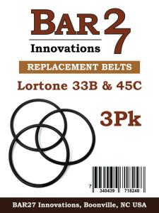 Replacement Drive Belts for LORTONE Rock Tumblers