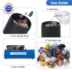 Leegol Electric Rock Tumbler Double Drum 6LB