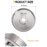 6" Diamond Lapidary Wheel 600 Grit