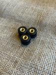 Lortone Knurled Nuts - Fits Most Barrels (3 Pack)