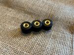 Lortone Knurled Nuts - Fits Most Barrels (3 Pack)