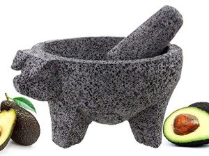 10" Lava Stone Mortar & Pestle Set