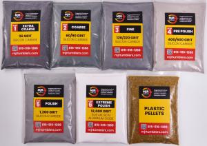 15lb 6-Step Rock Tumbler Grit Kit