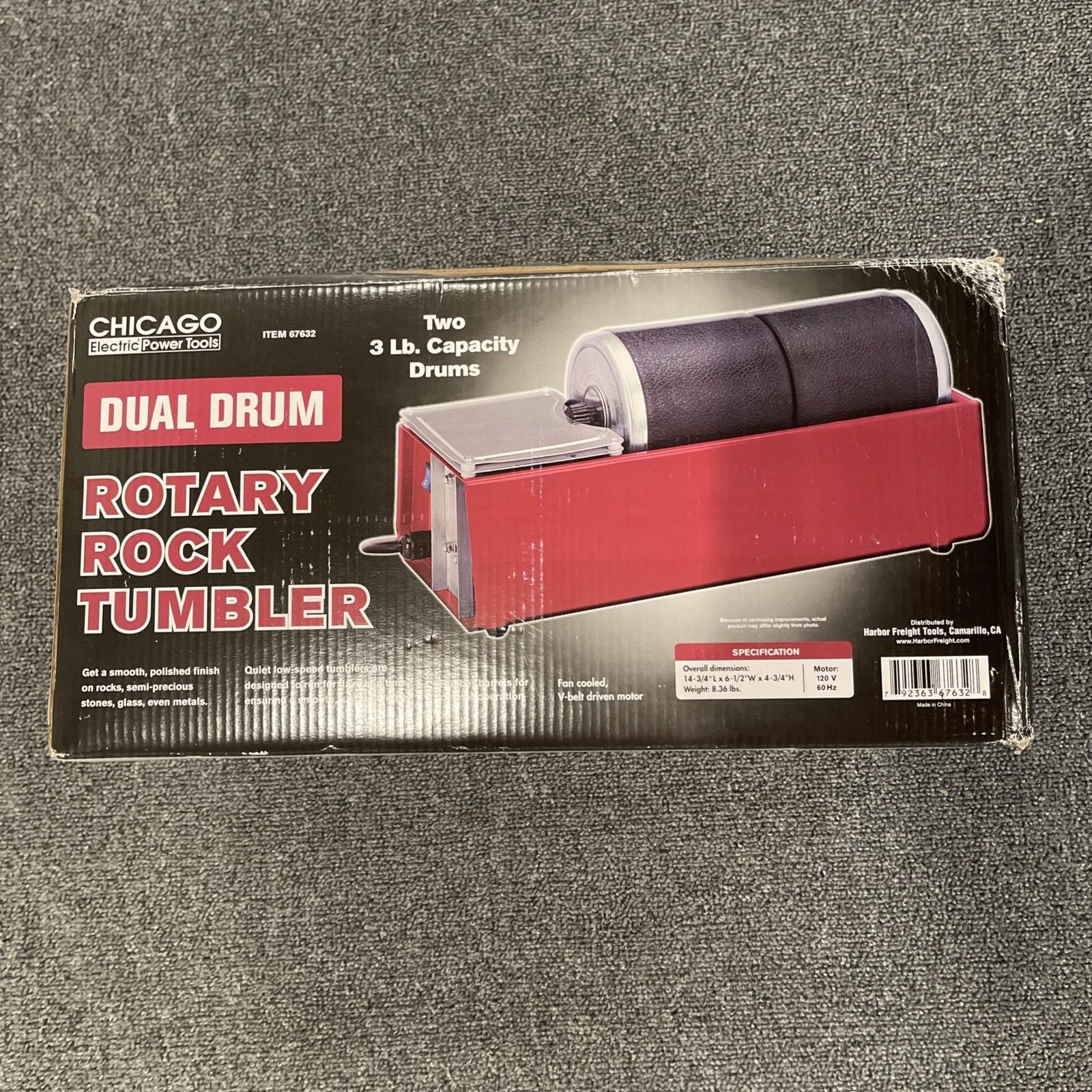 Chicago Electric Dual Drum Rock Tumbler