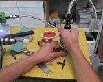 110V Electric Rock Polisher and Grinder Machine