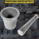Large Steel Mortar and Pestle Set