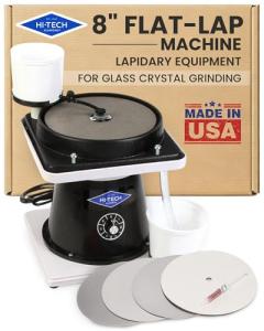 8" Hi-Tech Diamond Lapidary Polisher & Accessory Kit