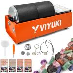 Professional Double Drum Rock Tumbler Kit 6LB