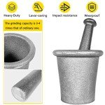 Large Steel Mortar and Pestle Set