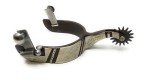 AJ Tack Antique Brown Rock Grinder Show Spurs