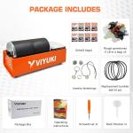 Double Drum 6LB Rock Tumbler Polisher Kit