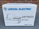 LEEGOL Electric 3 LBS Single Drum Rock Tumbler