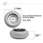 SHDIATOOL 2pc 7.6cm Diamond Grinding Wheels