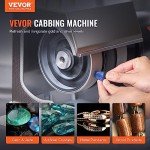 VEVOR 6" Lapidary Rock Grinder Polisher Machine