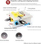 Mini Jewelry Lapidary Saw and Polishing Machine