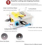 Mini Rock Grinder Polisher with Flexible Shaft