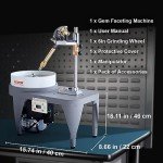 VEVOR 180W Gem Faceting & Rock Polishing Machine