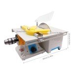 Mini Table Saw & Jewelry Polisher for Rocks