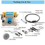 High-Speed Jewelry Rock Grinder and Polisher