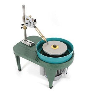 Gemstone Flat Grinder & Polisher with Faceting Tool