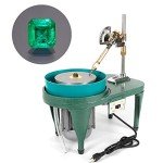 Gemstone Flat Grinder & Polisher with Faceting Tool