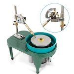 Gemstone Flat Grinder & Polisher with Faceting Tool