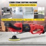 VEVOR 4-5" Wet Polisher Grinder for Concrete Marble