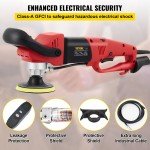 VEVOR 4-5" Wet Polisher Grinder for Concrete Marble