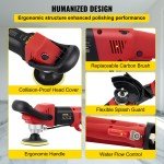 VEVOR 4-5" Wet Polisher Grinder for Concrete Marble