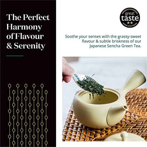 Authentic Japanese Sencha Green Tea - Clean & Smooth