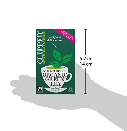 Clipper Organic Green Tea Bags | Box of 40