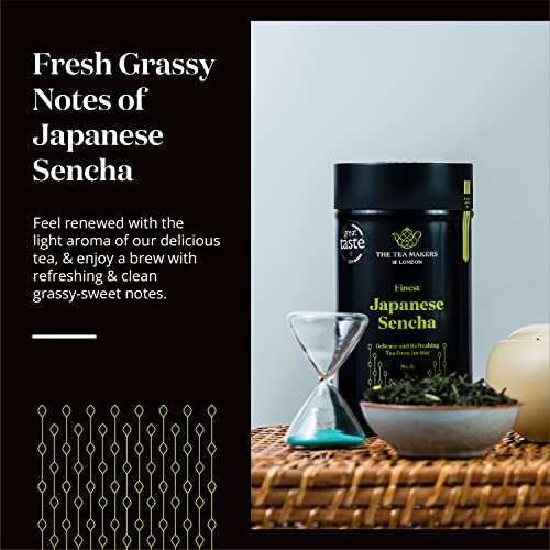 Authentic Japanese Sencha Green Tea - Clean & Smooth