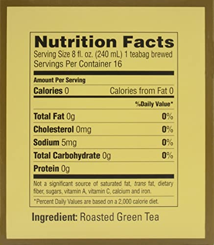 Hojicha Tea 16 Bags (Pack of 6)