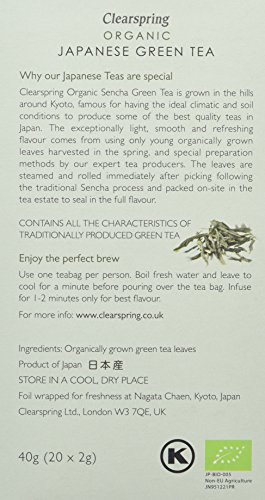Clearspring Sencha Green Tea Bags - 120 Teabags Bundle