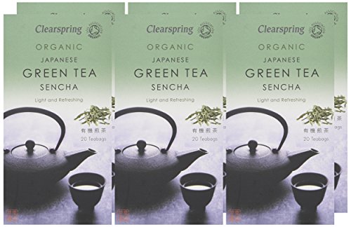 Clearspring Sencha Green Tea Bags - 120 Teabags Bundle